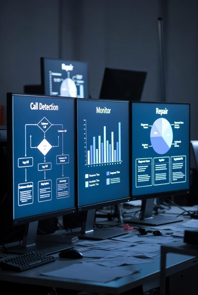 “Call Detection vs Monitor vs Repair”