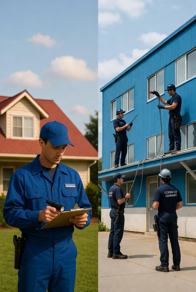 Water vs sewer vs gas vs pool vs underground.