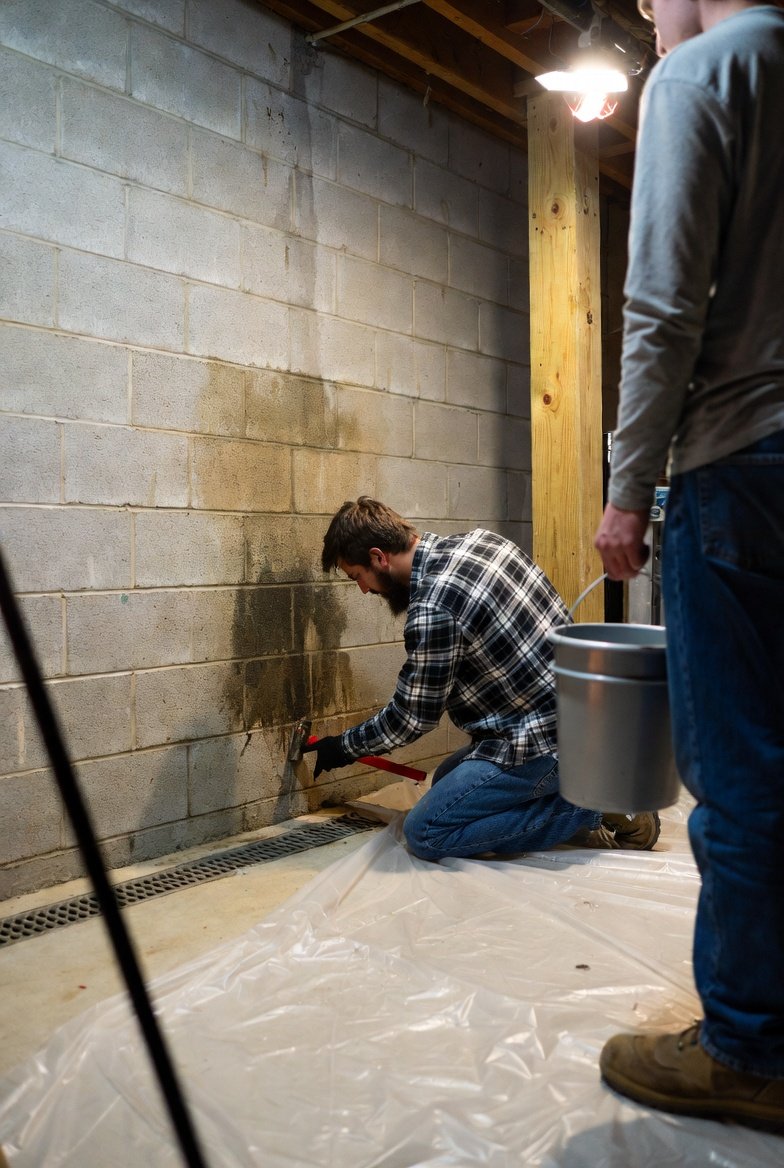 Plumber vs waterproofing